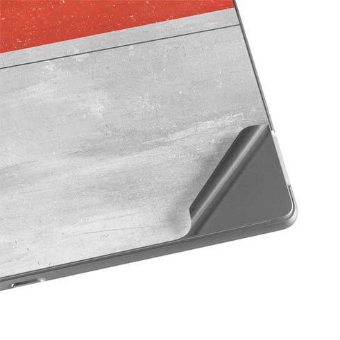 Singapore Flag Distressed Surface Pro 8 Skin